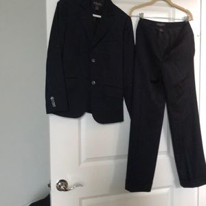 Brooks Brothers blue pinstripe women’s suit